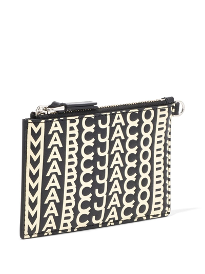 Shop Marc Jacobs The Top Zip Wristlet Wallet In Black