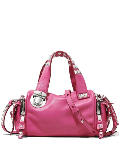 Shop Marc Jacobs The Mini Satchel Bag In Pink
