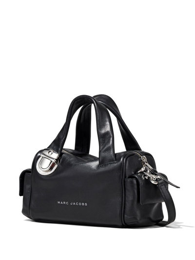 Shop Marc Jacobs The Mini Satchel Bag In Black