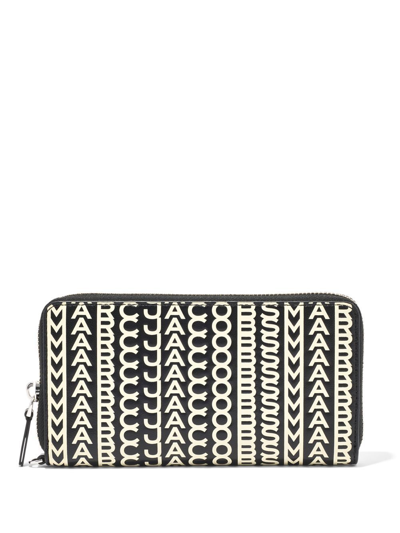 Shop Marc Jacobs The Continental Wristlet Wallet In Black