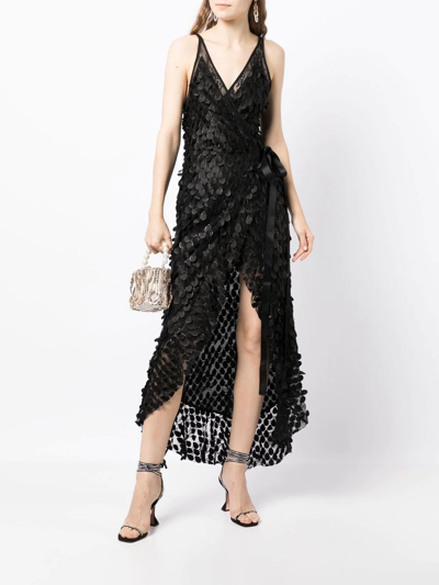 Shop Manning Cartell Supreme Extreme Sequinned Dress In Black