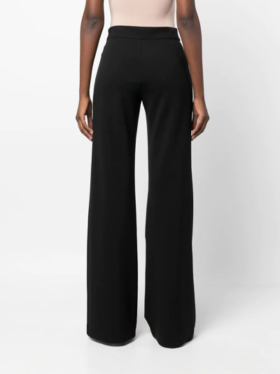 Shop Câllas Anouk High-waist A-line Trousers In Black