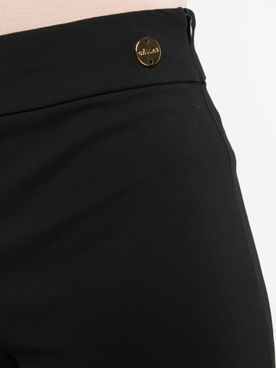Shop Câllas Anouk High-waist A-line Trousers In Black