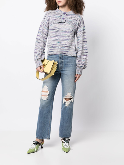 Shop Onefifteen X Beyond The Radar Jumper In Purple