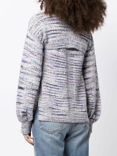 Shop Onefifteen X Beyond The Radar Jumper In Purple