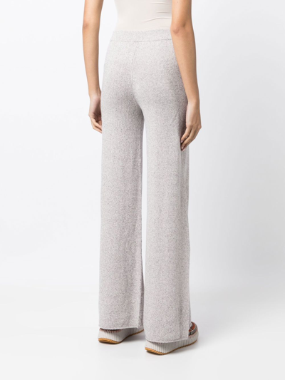 Shop Onefifteen High-waist Knitted Trousers In Pink