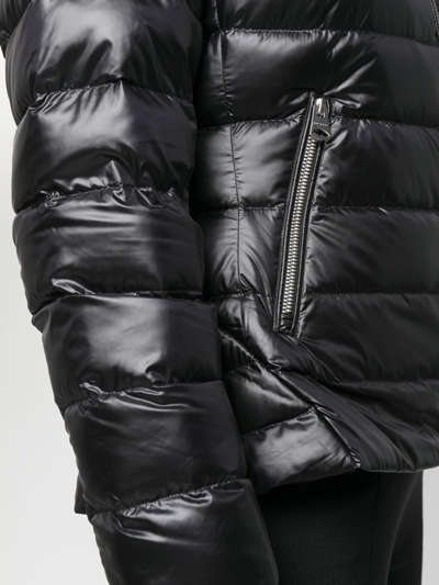 Shop Mackage Davina Padded Jacket In Black