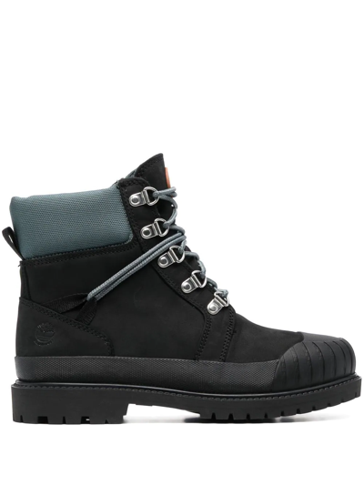 Shop Timberland Lace-up Ankle Boots In Schwarz