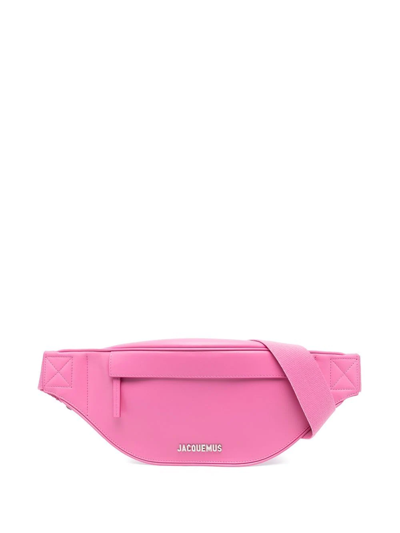 Jacquemus Calf-leather Belt Bag In Pink | ModeSens