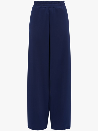 Shop Jw Anderson Run Hany Logo Trackpant In Blue