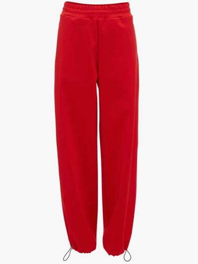 Shop Jw Anderson Run Hany Logo Trackpant In Red