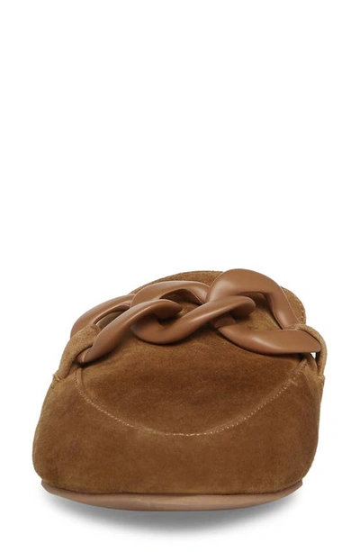 Steve Madden Fleur Pointed Toe Mule In Cognac Suede