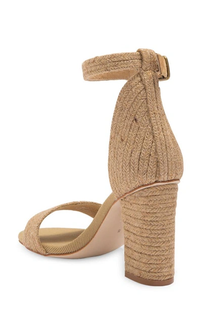 Jeffrey Campbell Rowboat Ankle Strap Sandal In Tan