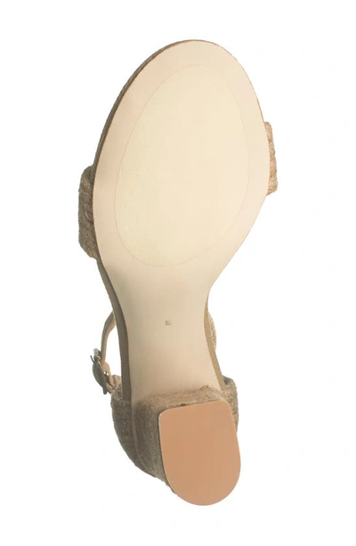 Jeffrey Campbell Rowboat Ankle Strap Sandal In Tan