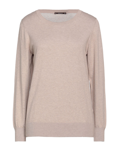 Shop Viadeste Woman Sweater Dove Grey Size 10 Cotton