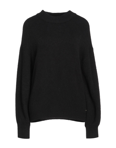 Shop Guess Woman Sweater Black Size Xs Nylon, Acrylic, Wool, Elastane