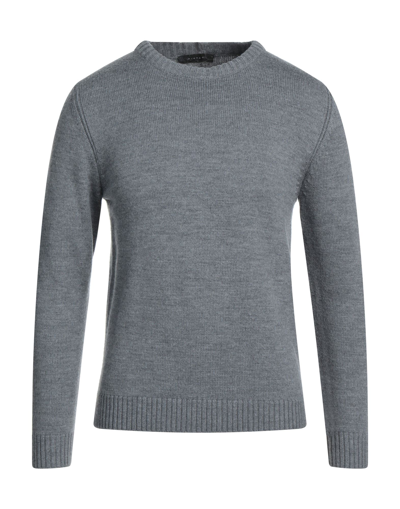Shop Diktat Man Sweater Grey Size 3xl Merino Wool