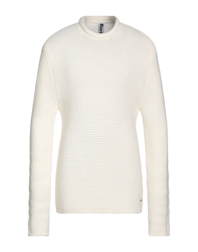 Shop Bark Man Sweater Ivory Size Xxl Viscose, Polyamide, Merino Wool, Cashmere In White