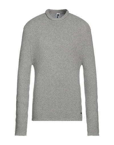 Shop Bark Man Sweater Grey Size Xxl Viscose, Polyamide, Merino Wool, Cashmere