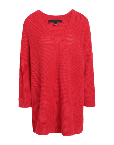 Shop Vero Moda Woman Sweater Red Size Xs Recycled Polyester, Acrylic