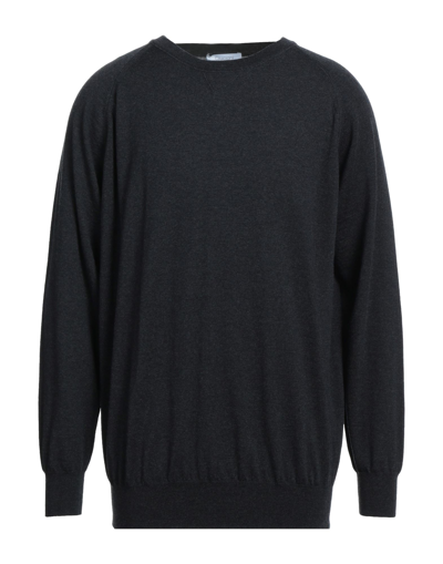 Shop Cruciani Man Sweater Steel Grey Size 50 Wool