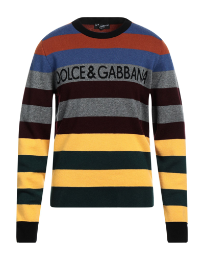 Shop Dolce & Gabbana Man Sweater Brown Size 42 Cashmere