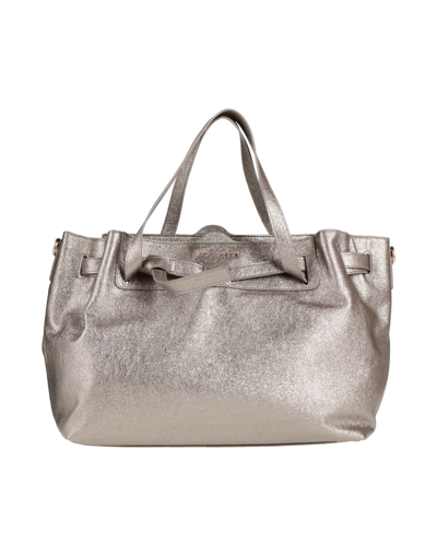 Shop Caractere Handbags In Grey