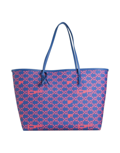 Shop Off-white Woman Handbag Blue Size - Pvc - Polyvinyl Chloride, Cotton, Polyurethane, Soft Leather