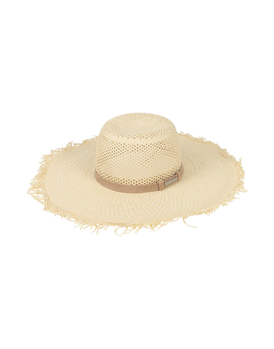 Shop Peserico Hats In Sand