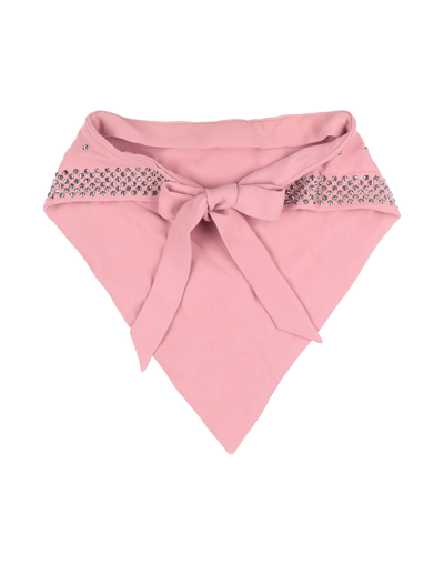 Shop Valentino Garavani Woman Hair Accessory Pastel Pink Size - Silk