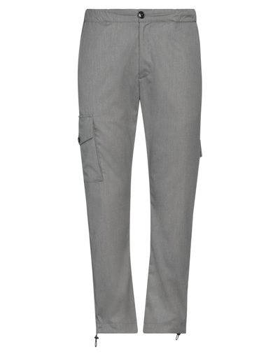 Shop Pmds Premium Mood Denim Superior Man Pants Grey Size 32 Polyester, Wool, Lycra