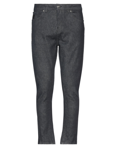 Shop John Richmond Man Jeans Steel Grey Size 30 Cotton, Elastane
