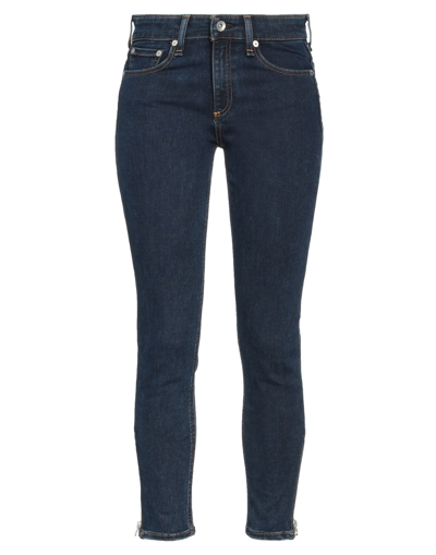 Shop Rag & Bone Woman Jeans Blue Size 23 Cotton, Polyester, Elastane