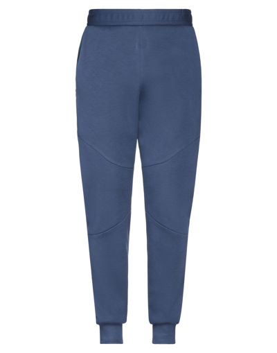 Shop Esemplare Man Pants Slate Blue Size Xxl Viscose