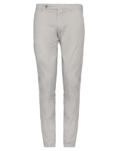 Shop Berwich Man Pants Grey Size 32 Cotton, Elastane
