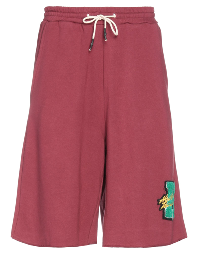 Htc Shorts & Bermuda Shorts In Maroon