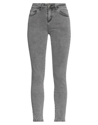 Shop Fly Girl Woman Jeans Grey Size 29 Cotton, Elastane