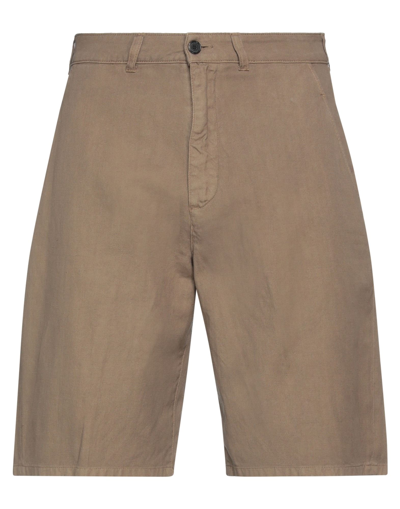 Shop Department 5 Man Shorts & Bermuda Shorts Khaki Size 30 Cotton, Linen In Beige