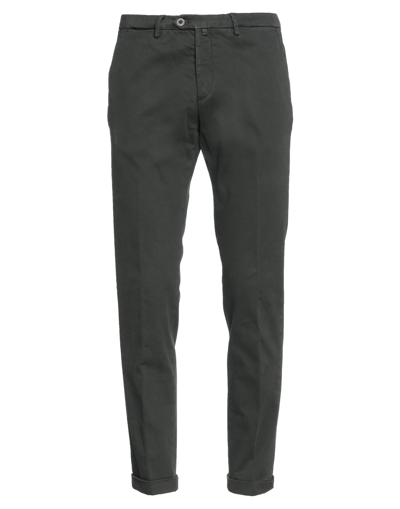 Shop B Settecento Pants In Military Green