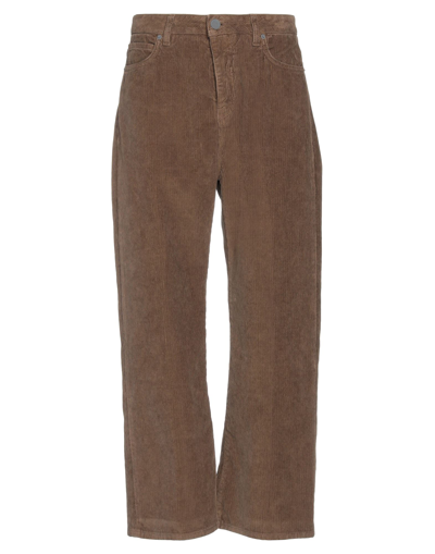 Shop 2w2m Man Pants Dark Brown Size 31 Cotton