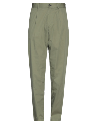 Shop Home Core Man Pants Military Green Size 31 Cotton, Polyamide
