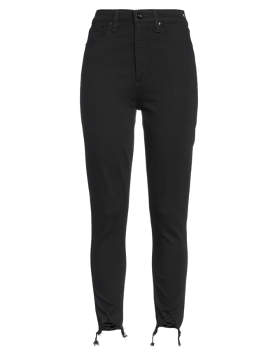 Shop Rag & Bone Woman Jeans Black Size 27 Viscose, Cotton, Lyocell, Polyester, Elastane