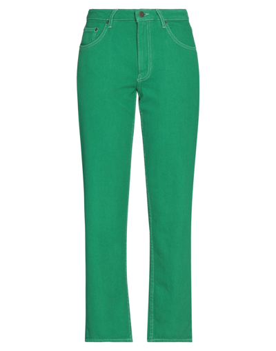 Shop American Vintage Woman Pants Green Size 26 Cotton