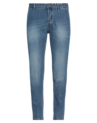 Shop Gabardine Jeans In Blue