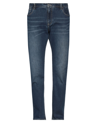 Shop Armani Exchange Man Jeans Blue Size 29 Cotton, Elastane