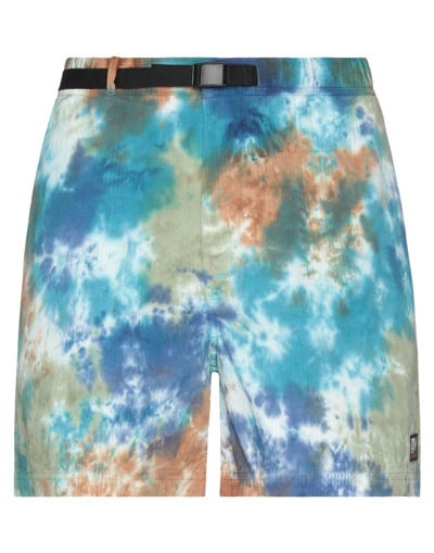 Shop Element Man Shorts & Bermuda Shorts Blue Size Xl Cotton