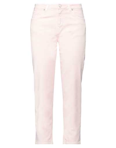 Shop Pt Torino Woman Jeans Light Pink Size 29 Cotton, Elastomultiester, Elastane