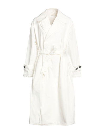Shop Add Woman Coat White Size 6 Recycled Polyester