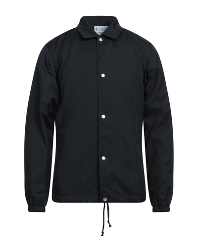 Shop Comme Des Garçons Shirt Man Overcoat & Trench Coat Black Size Xl Cotton