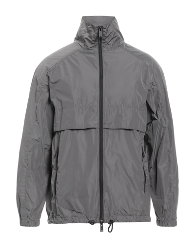 Shop Dsquared2 Man Jacket Grey Size 40 Polyester
